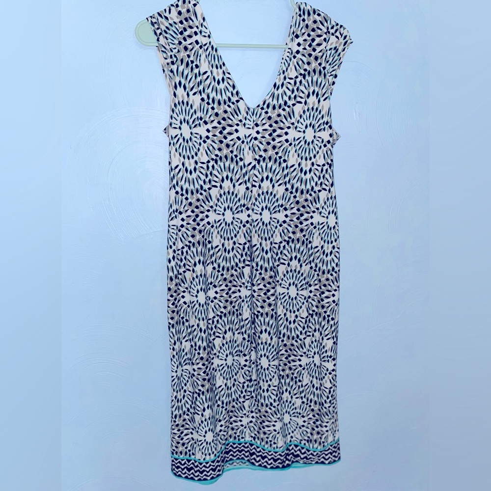 Women’s Size Medium Motherhood Maternity Sleeveless Ruched Dress - Picture 3 of 3